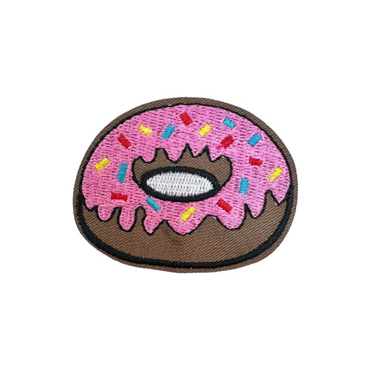 Silitettävä kangasmerkki - donitsi