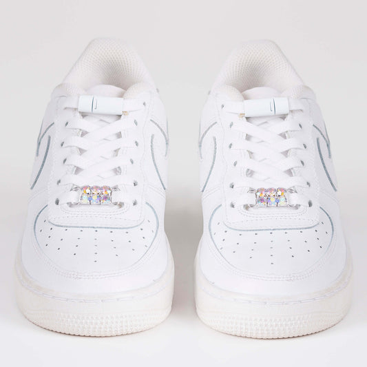 EEZYBEEZY kengännauhakoriste valkoiset timantit