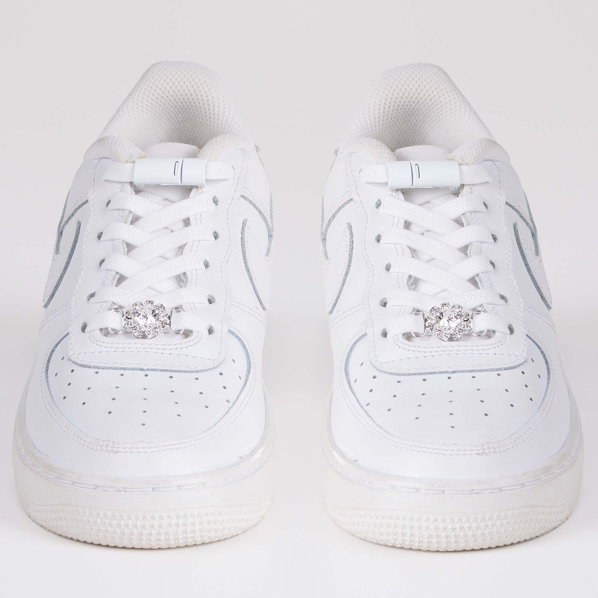 EEZYBEEZY kengännauhakoriste hopeinen timantti