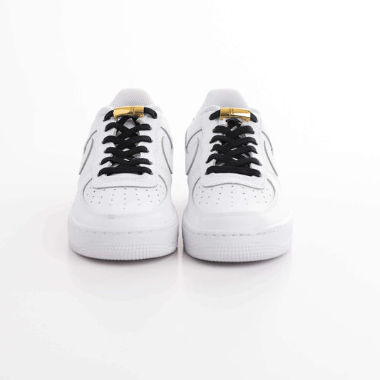 Venyvä kengännauha magneettikiinnityksellä - musta