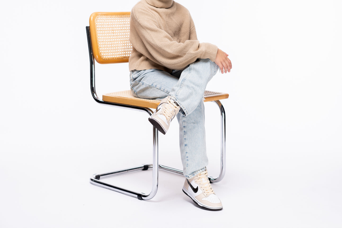 Venyvät kengännauhat - BEIGE