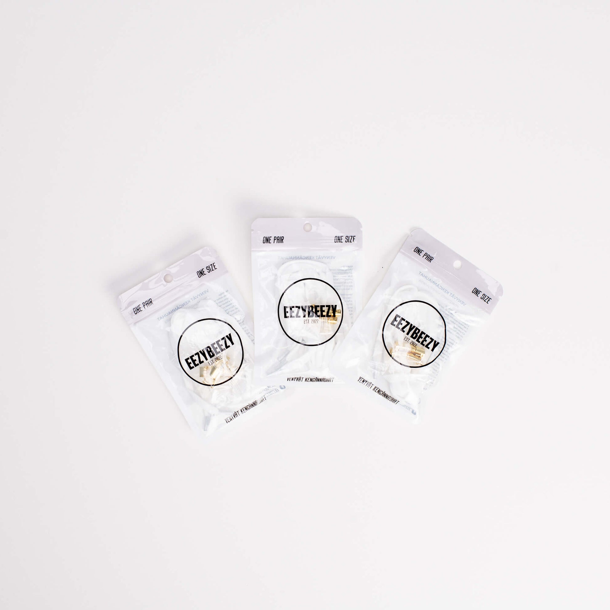 Venyvä kengännauha kolmen setti