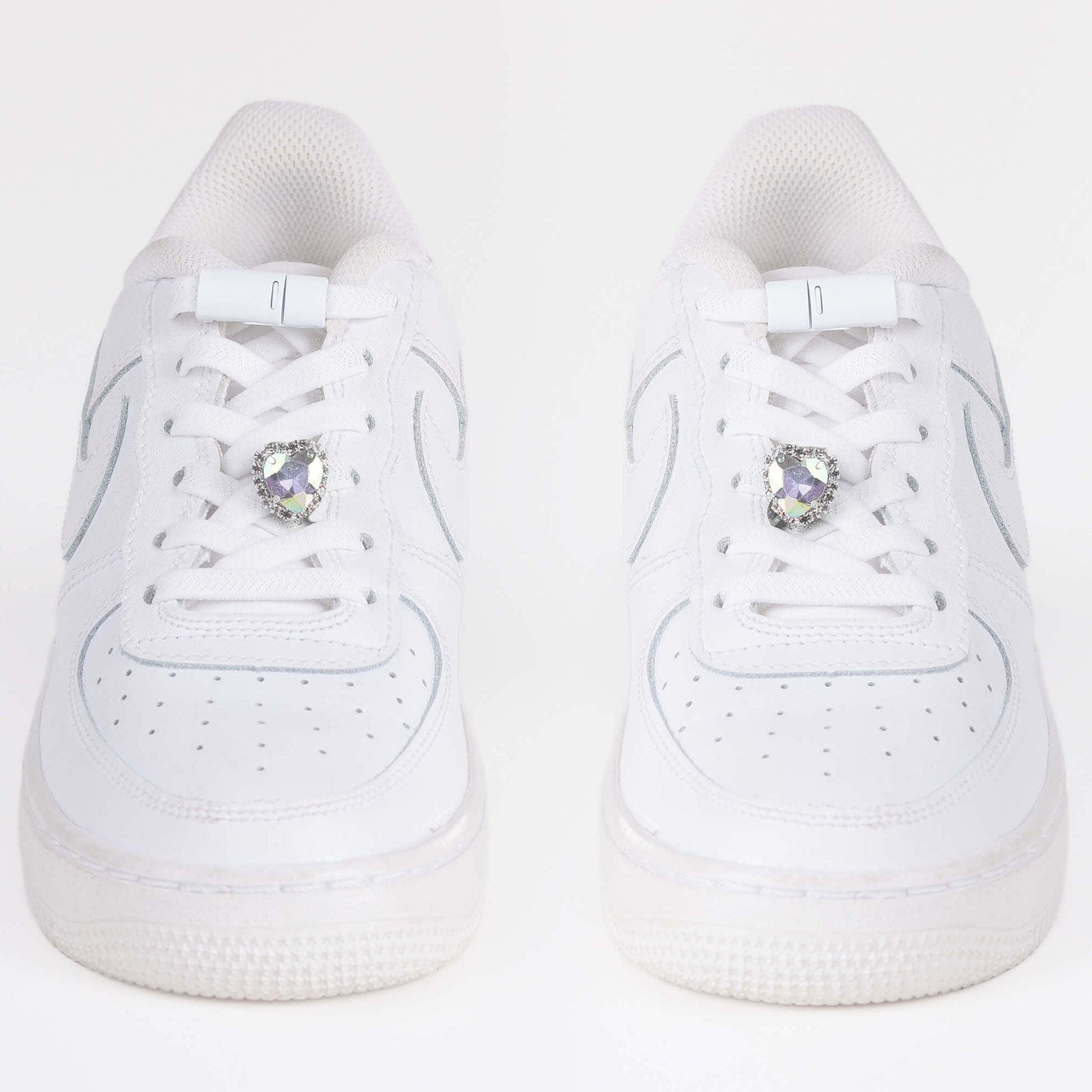 EEZYBEEZY kengännauhakoriste valkoinen sydän