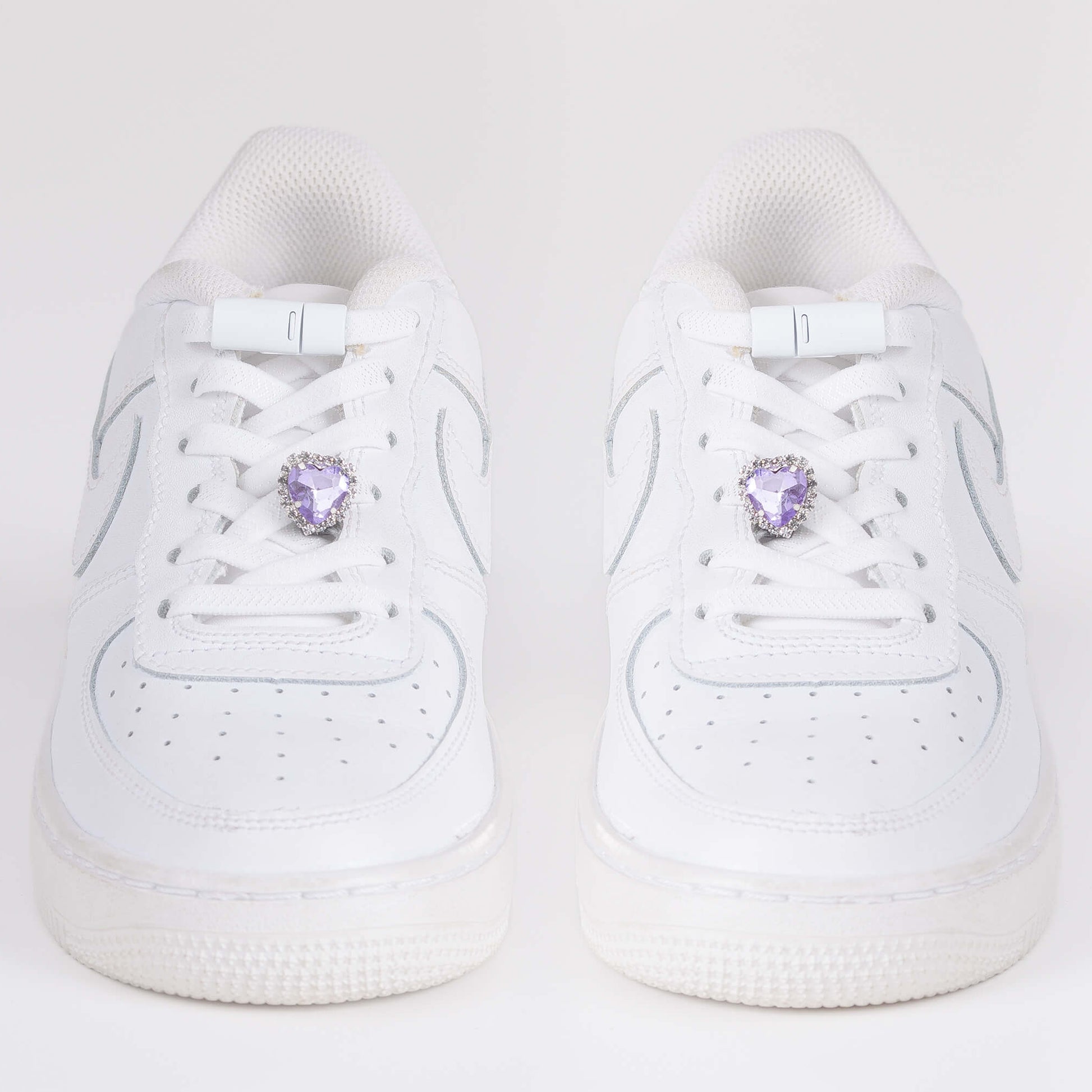 EEZYBEEZY kengännauhakoriste lila sydän