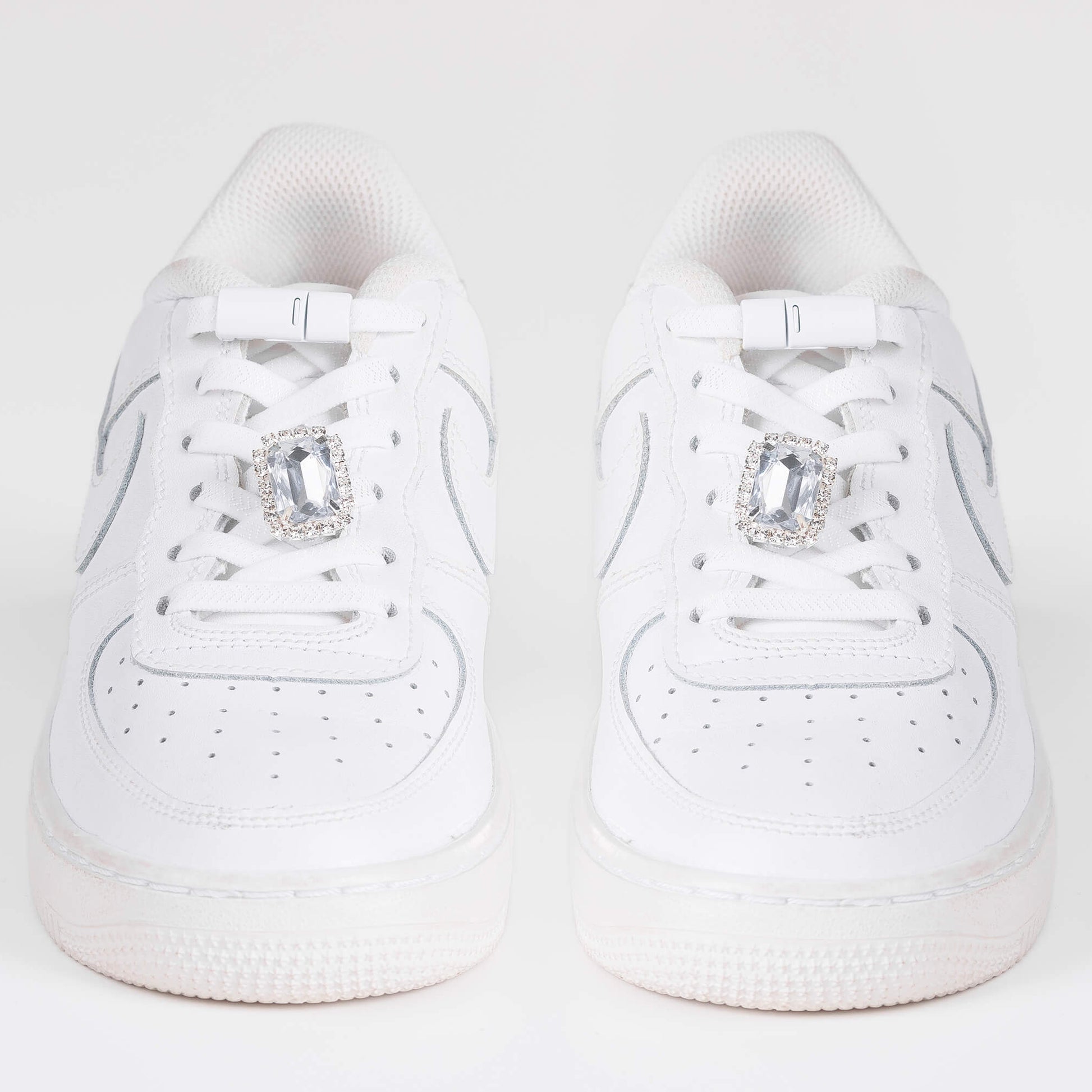 EEZYBEEZY kengännauhakoriste valkoinen timantti