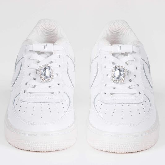 EEZYBEEZY kengännauhakoriste valkoinen timantti