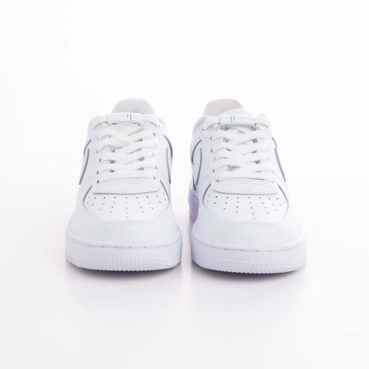 Venyvä kengännauha valkoinen