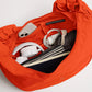 GOT BAG / MOON BAG RUFFLE - HOT CORAL