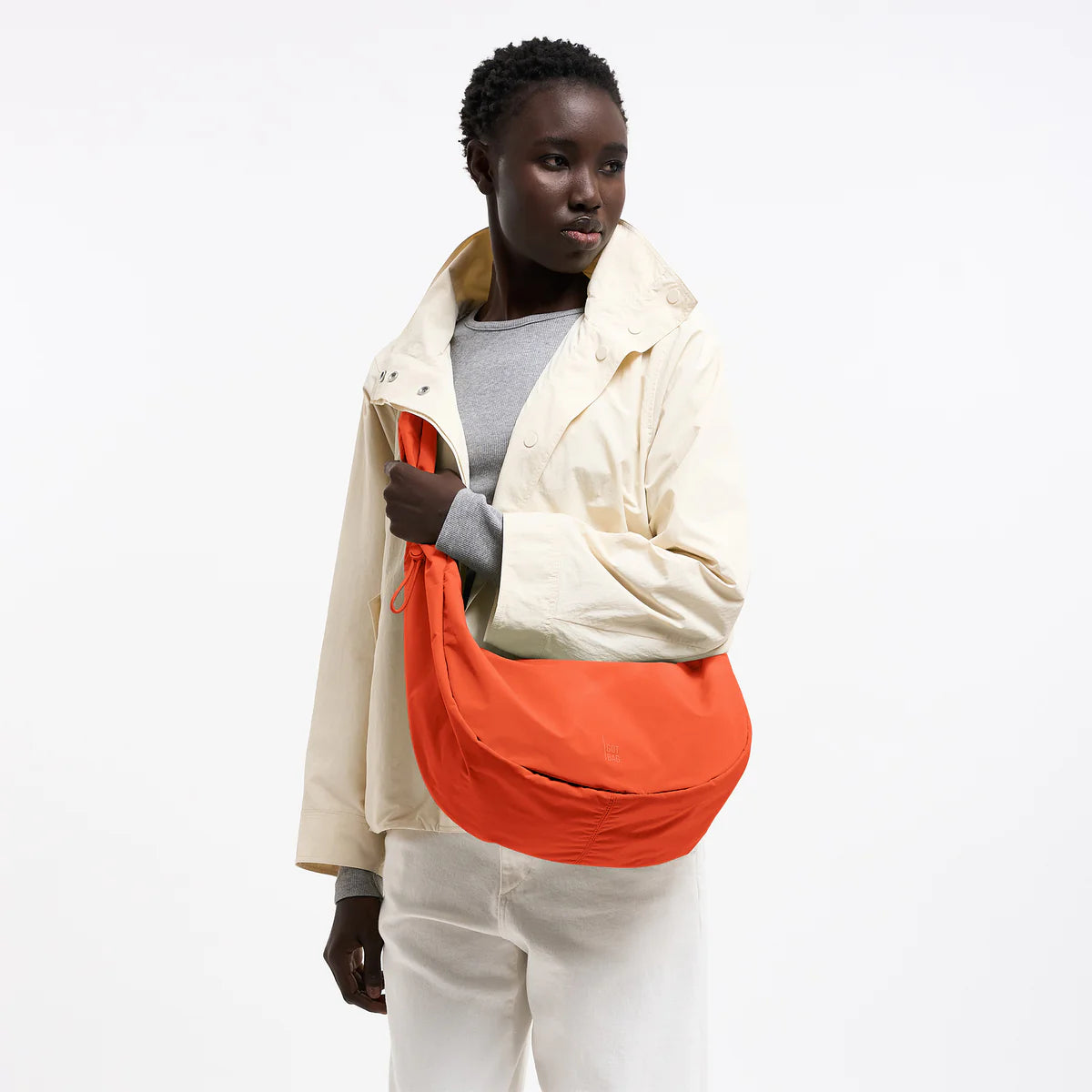 GOT BAG / MOON BAG RUFFLE - HOT CORAL