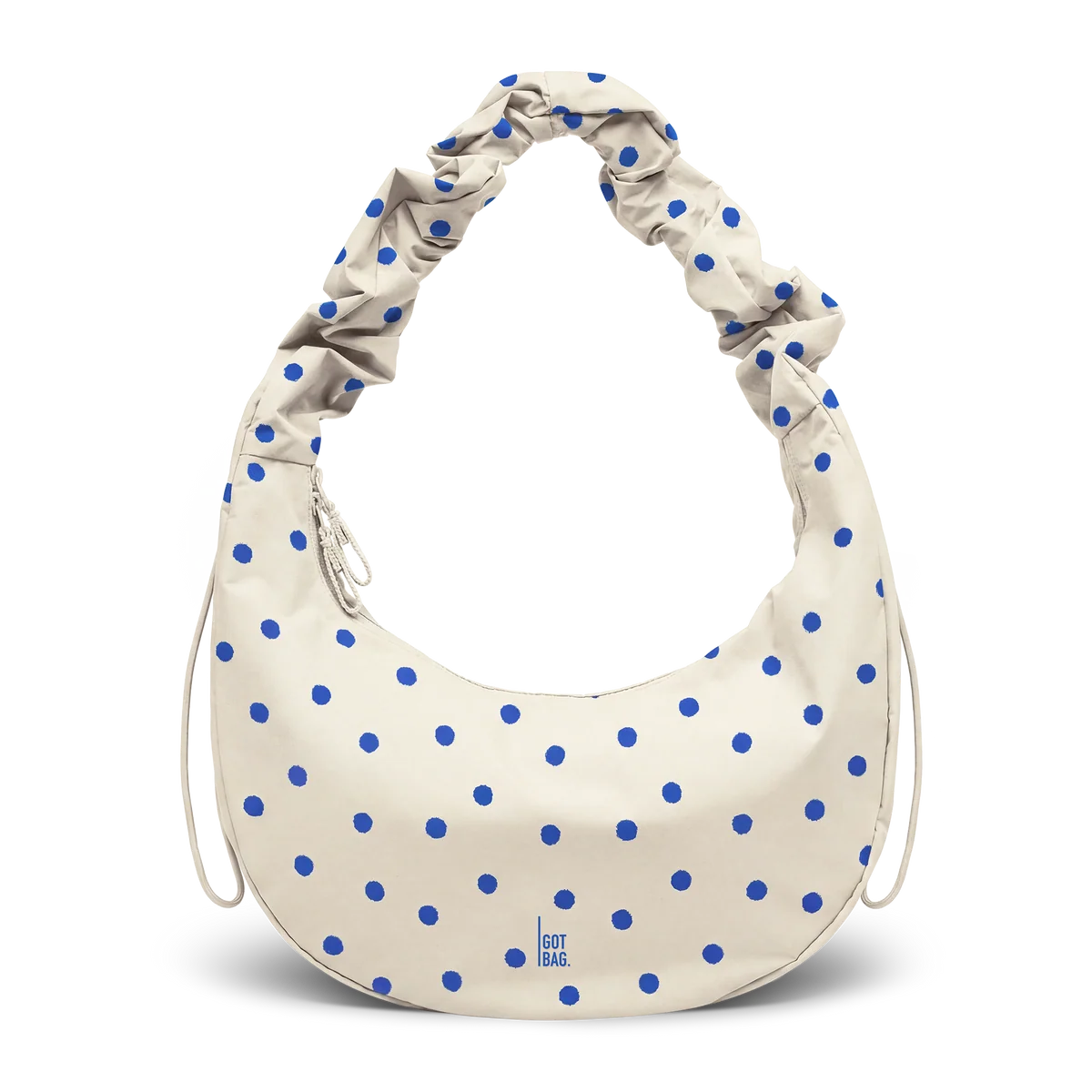 GOT BAG / MOON BAG RUFFLE - DOT CREAM