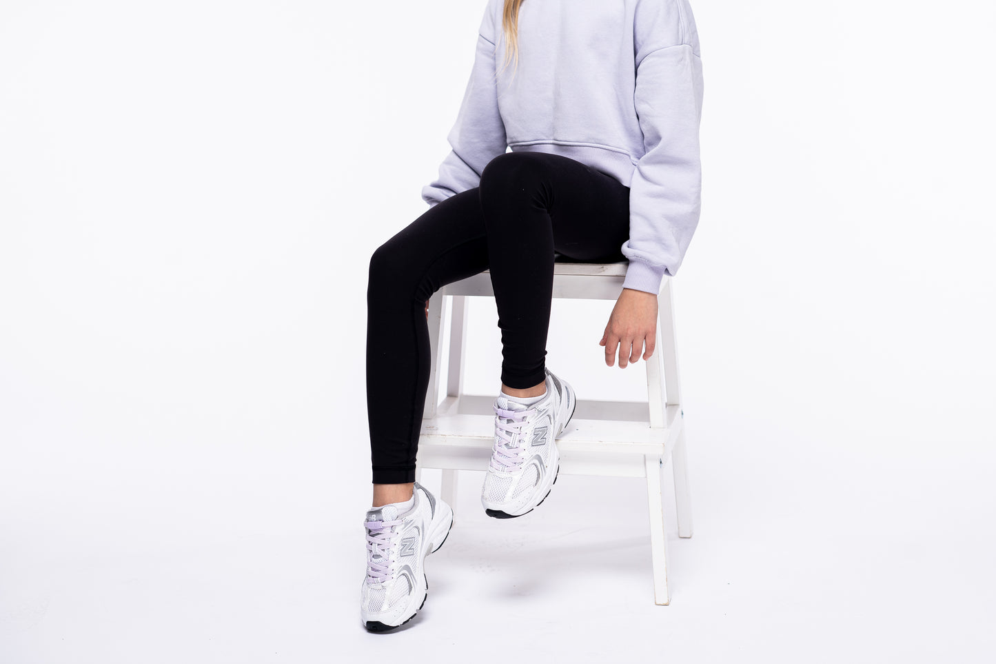Venyvät kengännauhat - LAVENDER
