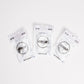 Venyvät kengännauhat - 3-Pack - White / Silver