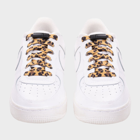 Venyvät kengännauhat - LEOPARD