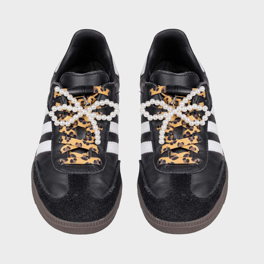 Kengännauhakoristeet - PEARL BOW (mini)