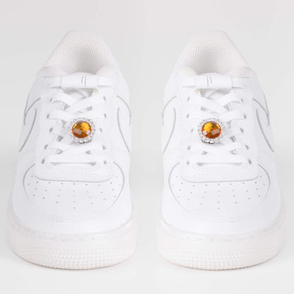 EEZYBEEZY kengännauhakoriste ruskea timantti